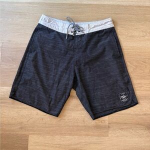 Men's Black Swim Shorts
